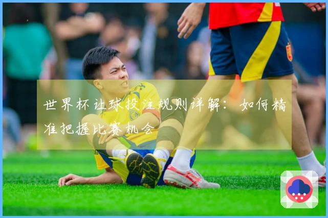 世界杯让球投注规则详解：如何精准把握比赛机会