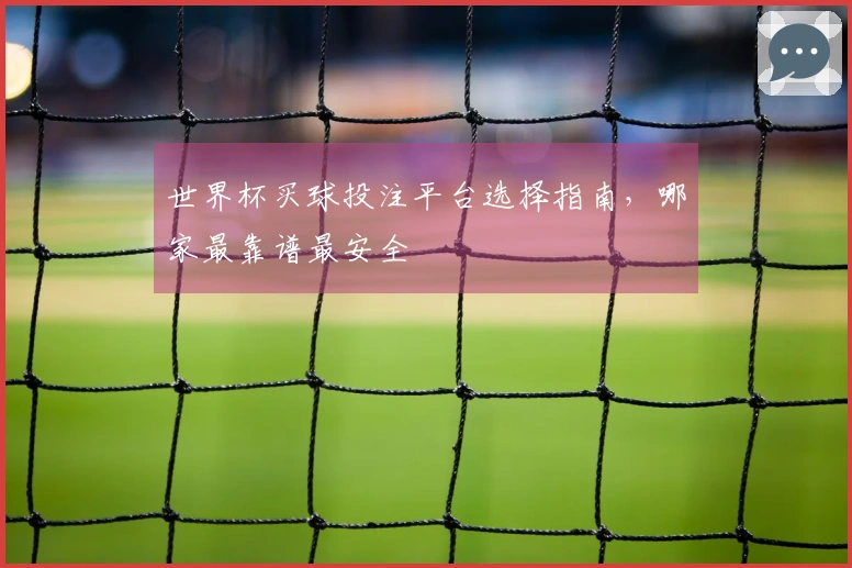 世界杯买球投注平台选择指南，哪家最靠谱最安全